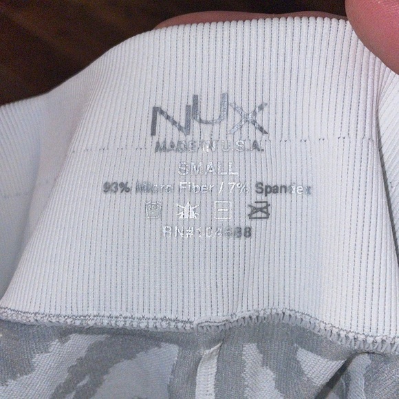 Nux Zebra Print Seamless 7/8 Leggings - Picture 2 of 5